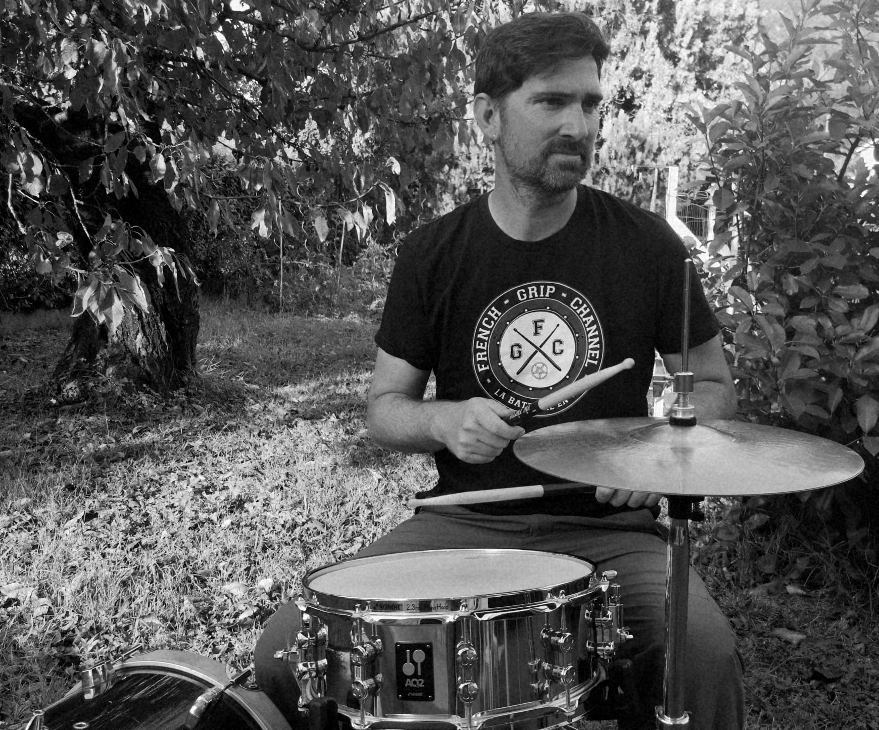 François, professeur de batterie Ariège Groove